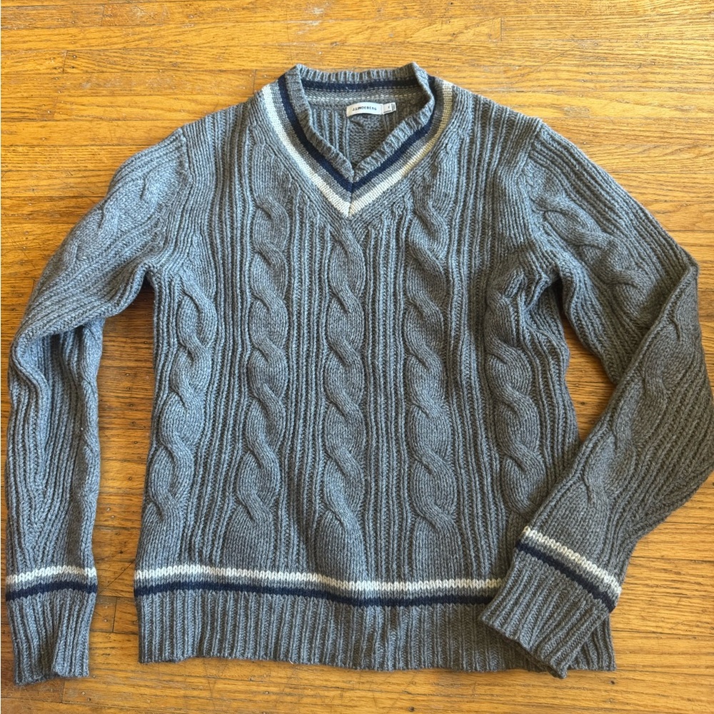 J.Lindeberg Wool/Cotton Blend Sweater